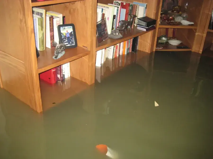 Foundation and slab seepage in a Lake Dallas home